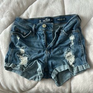 hollister shorts high rise short short